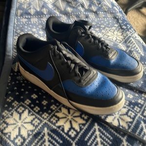 Royal Blue Nike Court Visions
